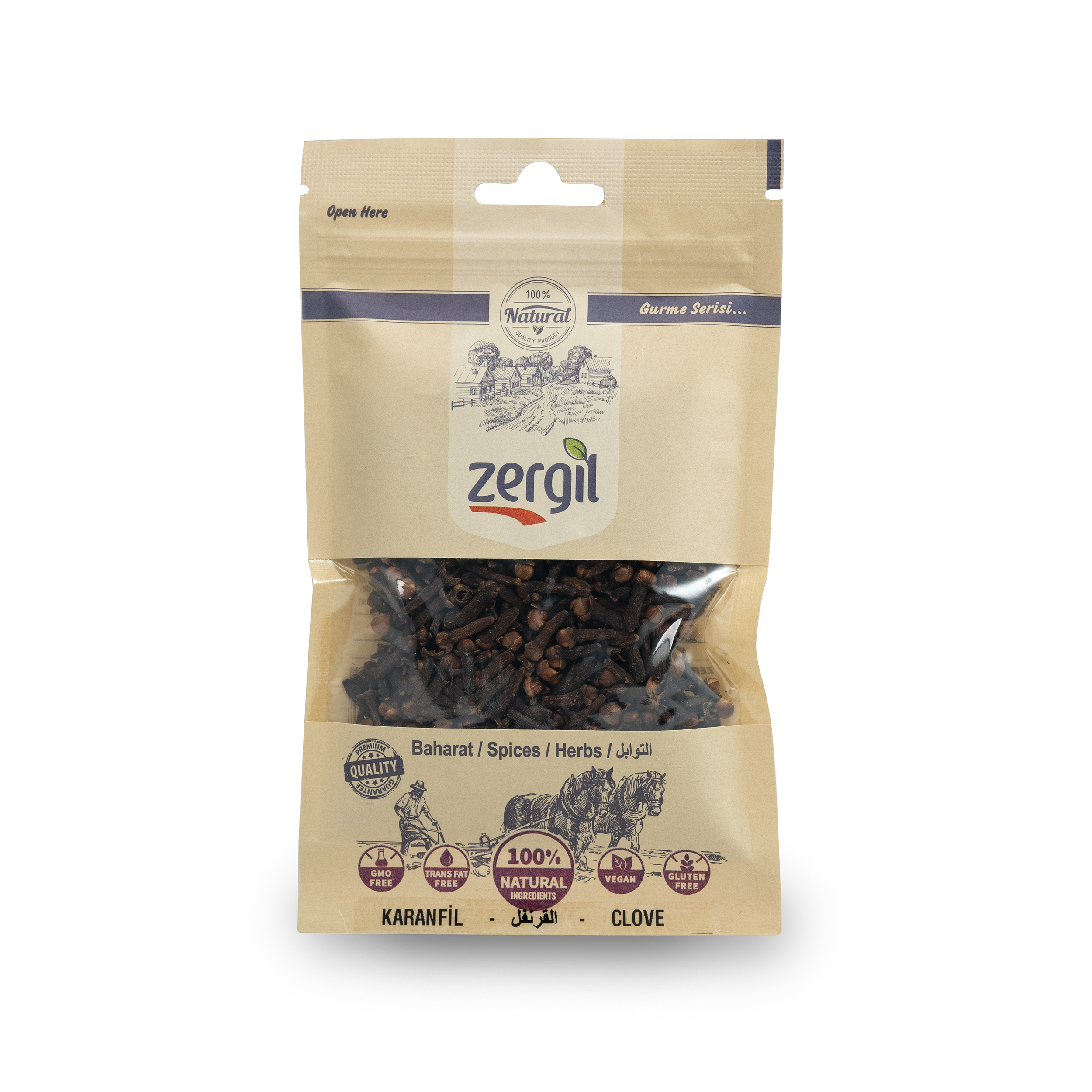Zergil Spice Cloves Seeds ( Karanfil ) 50gr