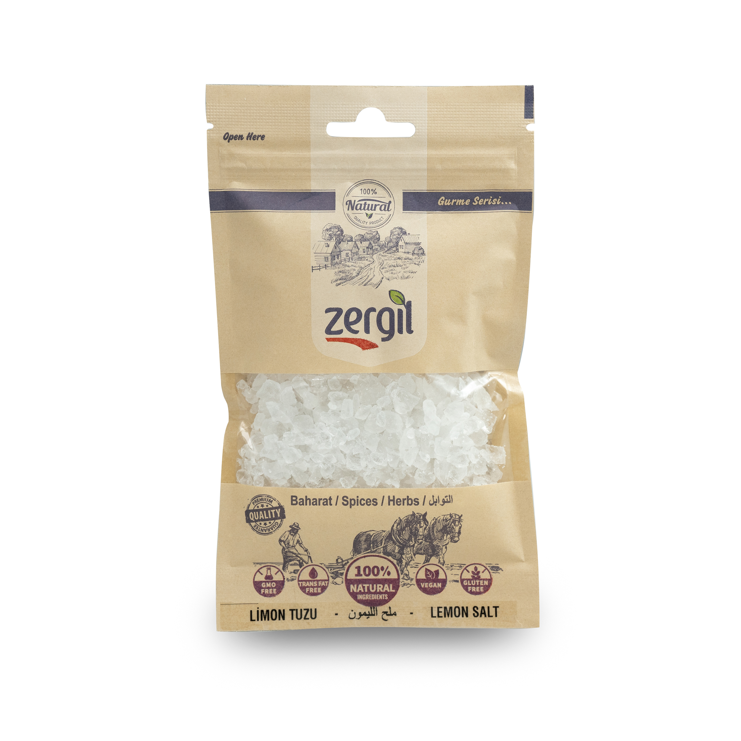 Zergil Lemon Salt ( Limon Tuzu ) 120gr