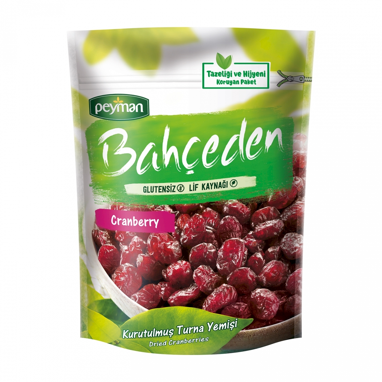 Peyman Bahceden Dried Cranberries Gluten Free 150g