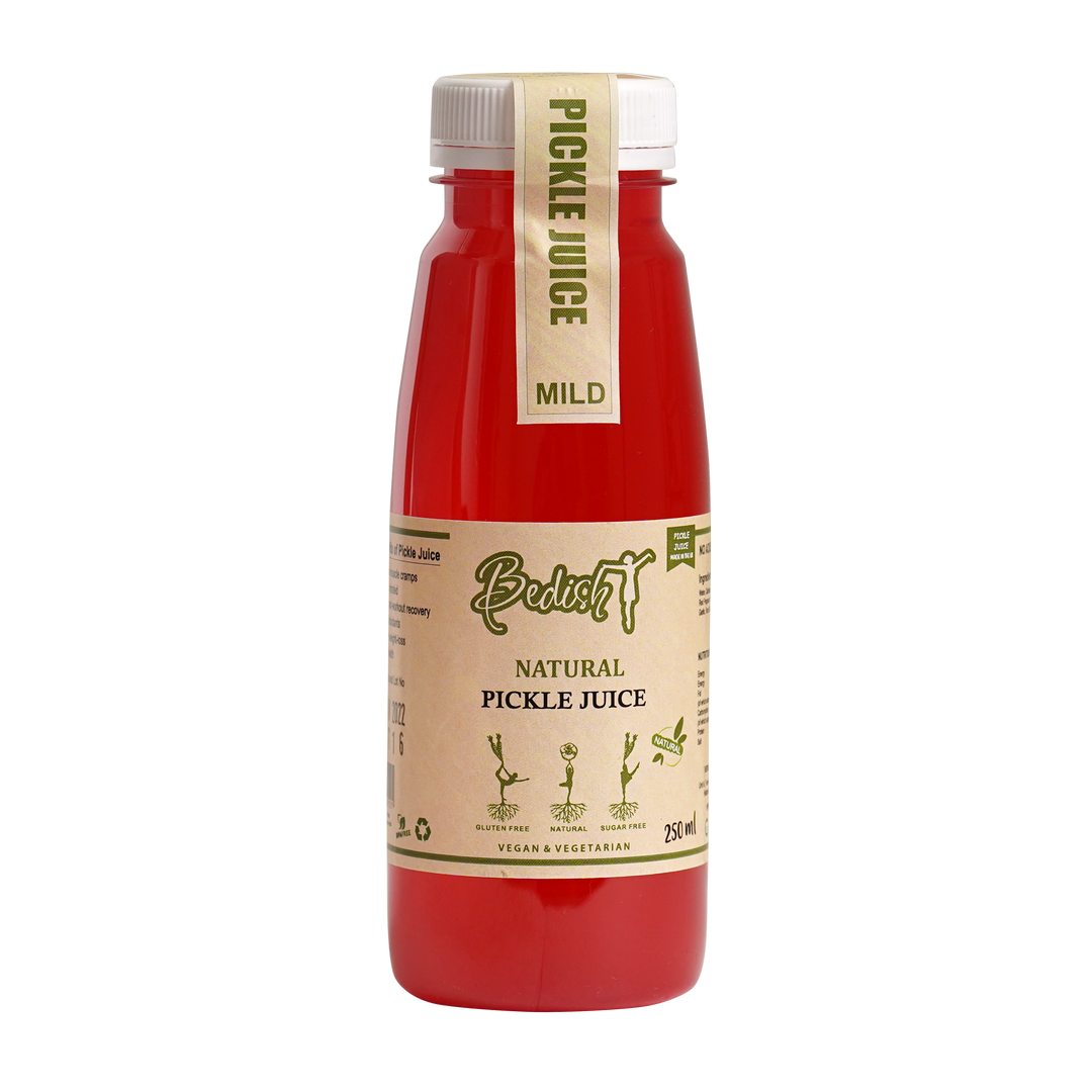 Bedish Vegan & Natural, Gluten Free Pickle Juice 250ML Mild