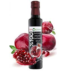 Ben Organic 100% Pomegranate Molasses 250ml Glass Bottle